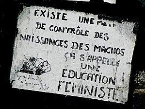 éducation féministe contre les machos