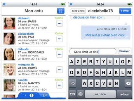 Meetic lance son application iPhone