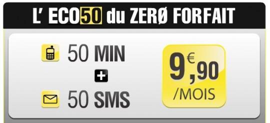 zero forfait 540x246 Tarif social mobile aussi chez Zero Forfait