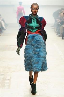 Beautiful Black models @ Paris Fashion week (Fall 2011)
