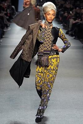 Beautiful Black models @ Paris Fashion week (Fall 2011)