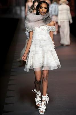 Beautiful Black models @ Paris Fashion week (Fall 2011)