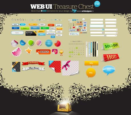 20 Packs de ressources Web UI