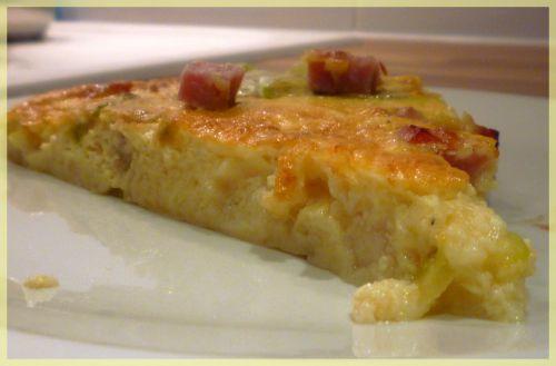 Quiche sans pate