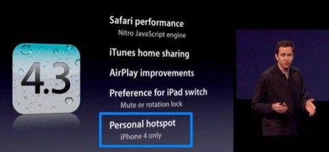 iOS 4.3 est disponible au téléchargement