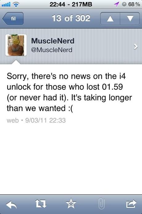 Desimlock de l’iPhone 4, patience ! Desimlock de l’iPhone 4, patience !