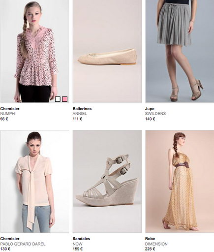 20€ offerts sur Vitrines Parisiennes  : Tendance rose...