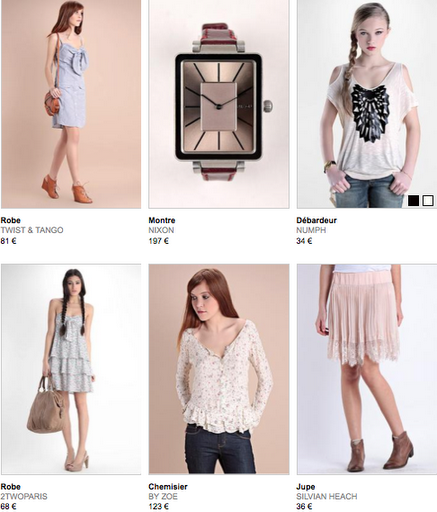 20€ offerts sur Vitrines Parisiennes  : Tendance rose...