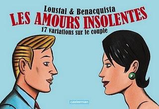 Album BD : Les Amours insolentes de Jacques de Loustal et Tonino Benacquista