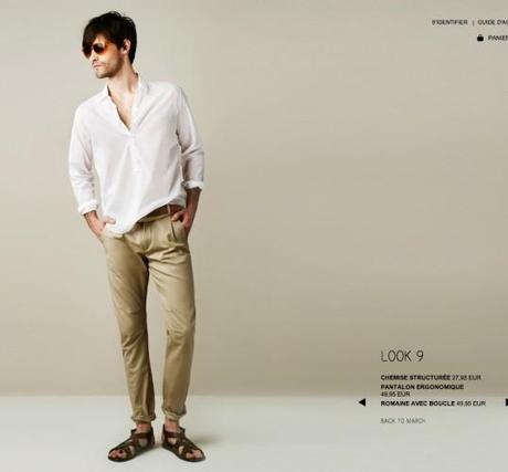 Zara homme lookbook Mars 2011-2