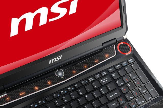 L’ordinateur portable MSI GX660R testé
