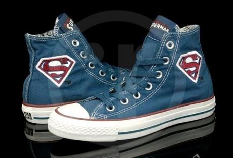 superman 540x368 Des Converse All Star DC Comics !