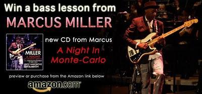 Gagnez une leçon de basse avec Marcus Miller !