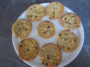 Cookies noisettes/choco