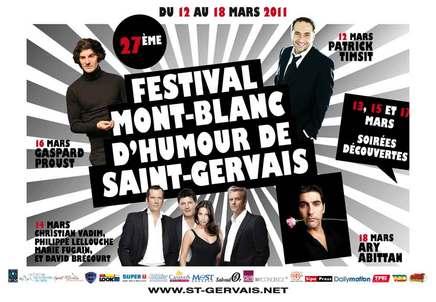 27ème Festival Mont-Blanc d’Humour – St Gervais