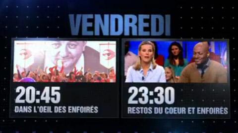 TF1 et sa soirée spéciale ''Enfoirés'' ce soir ... VIDEO