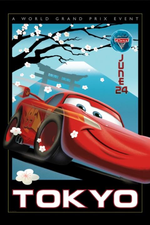 Cars 2 ... des affiches vintage