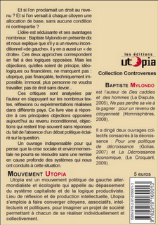 Un « revenu citoyen », oui, mais lequel ? Baptiste Mylondo