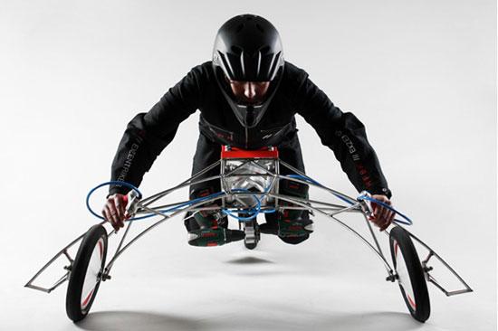 Screwdriver-powered vehicle « EX »