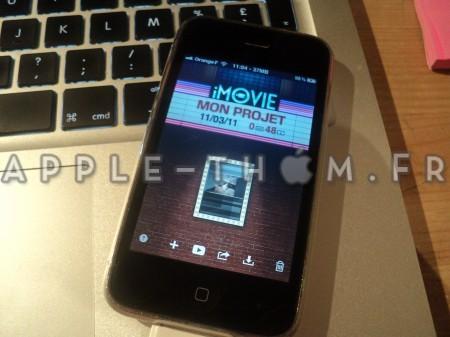 iMovie 1.2 sur iPad 1G et iPhone/iPod en 4.2.1