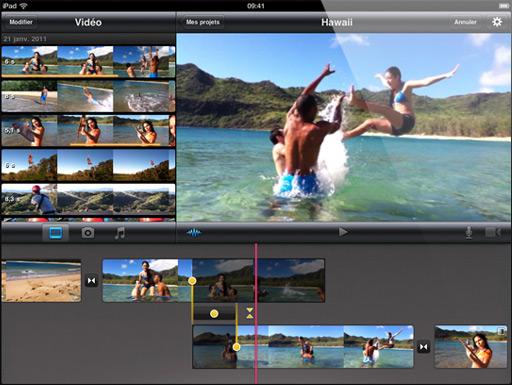 L'iPad 2 disponible... iMovie, GarageBand aussi!
