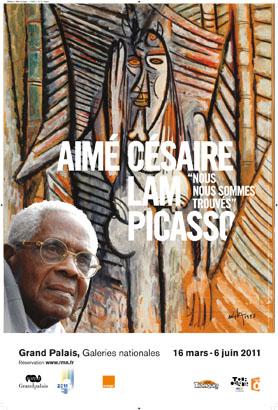 Exposition Aimé Césaire, Lam, Picasso « Nous nous sommes trouvés »