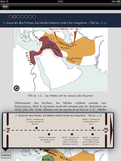 Une Touche d’histoire : lecture et culture sur iPad
