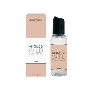 lubrifiant silicone parfum musc