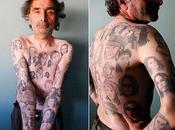 Chilien recouvert tatouages Julia Roberts
