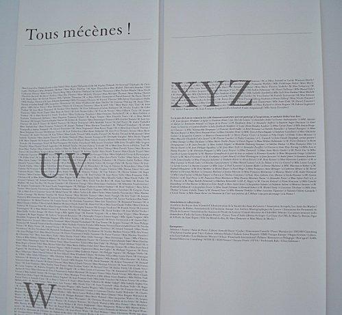 Présentation Cranach noms