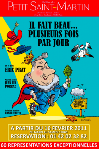 critique il fait beau plusieurs fois par jour petit saint-martin éric prat