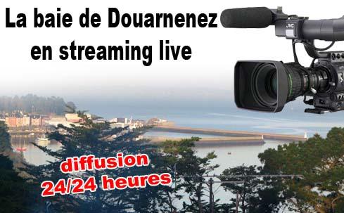 Webcam en live de Douarnenez 24/24 heures