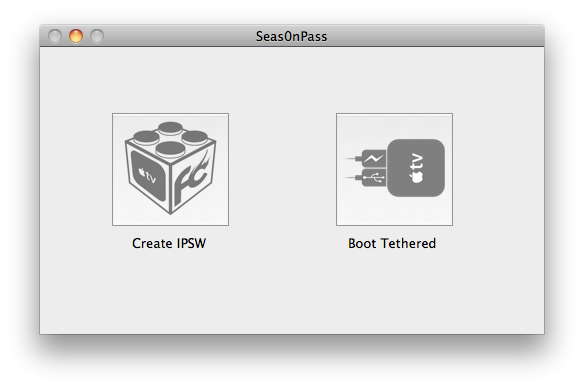 Seas0nPass 0.7.2 : Jailbreak iOS 4.3 Apple TV 2G