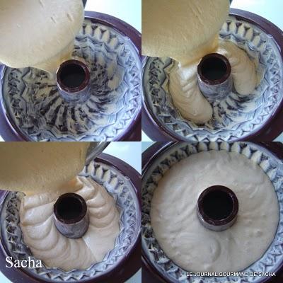 Gâteau  d' amandes au sirop d'orgeat