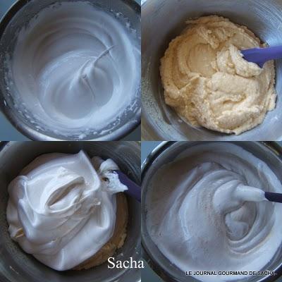 Gâteau  d' amandes au sirop d'orgeat