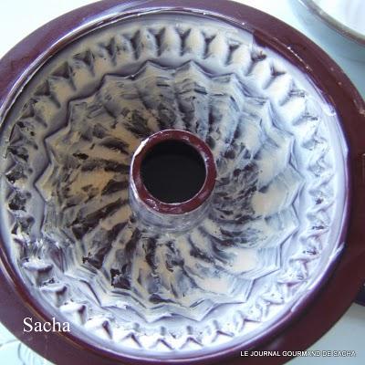 Gâteau  d' amandes au sirop d'orgeat