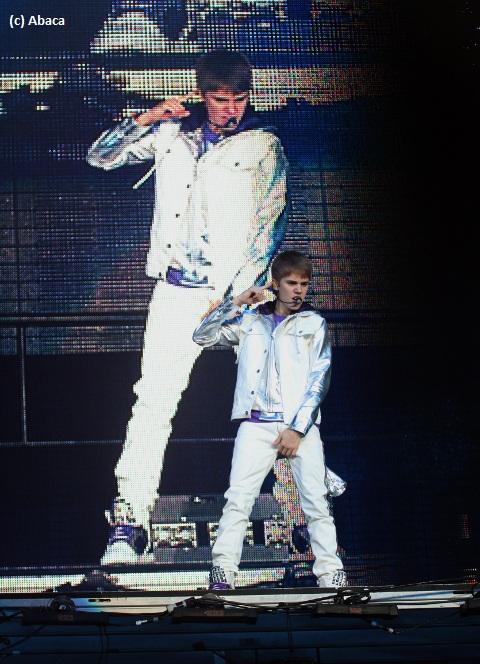 Justin Bieber ... Son concert à Liverpool (photos)