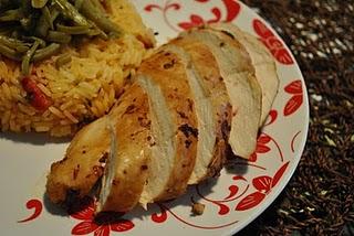 Juteuses poitrines de poulet à la lime