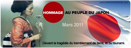 Japon – Toutes nos Pensées de Soutien et de compassion vous Accompagnent