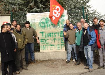 À Interep, près du Puy-en-Velay, ils sont 72, ils ont fait grève 12 jours, ils ont gagné 150 euros d'augmentation de salaires mensuelle