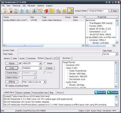 Encoder une vidéo pour Android