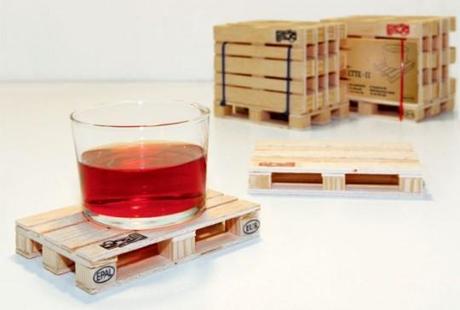 palette01 palette01 540x364 Des dessous de verre en forme de palettes