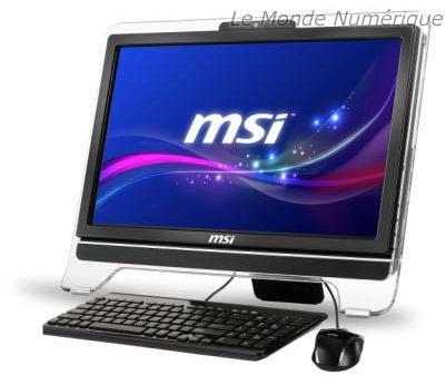 Nouvel ordinateur tout-en-un MSI WindTop AE2050 Nouvel ordinateur tout-en-un MSI WindTop AE2050