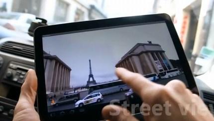 Un jour avec ma Galaxy tab 10.1 à Paris en vidéo