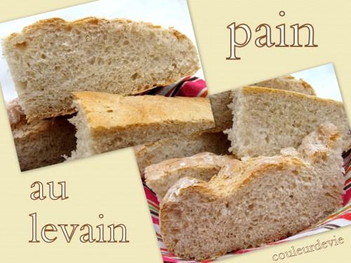 Pain au levain maison et recette du levain