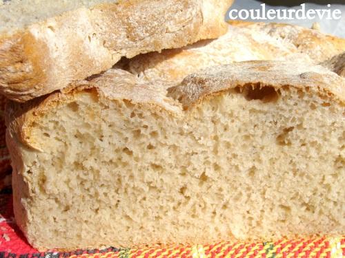 Pain au levain maison et recette du levain
