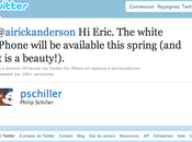 L'iPhone blanc disponible dans quelques jours printemps)...