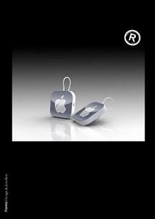 Bijoux en forme d'icônes iPhone