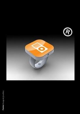 Bijoux en forme d'icônes iPhone