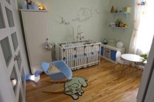 Bébé cool: une chambre à mille lieues des clichés